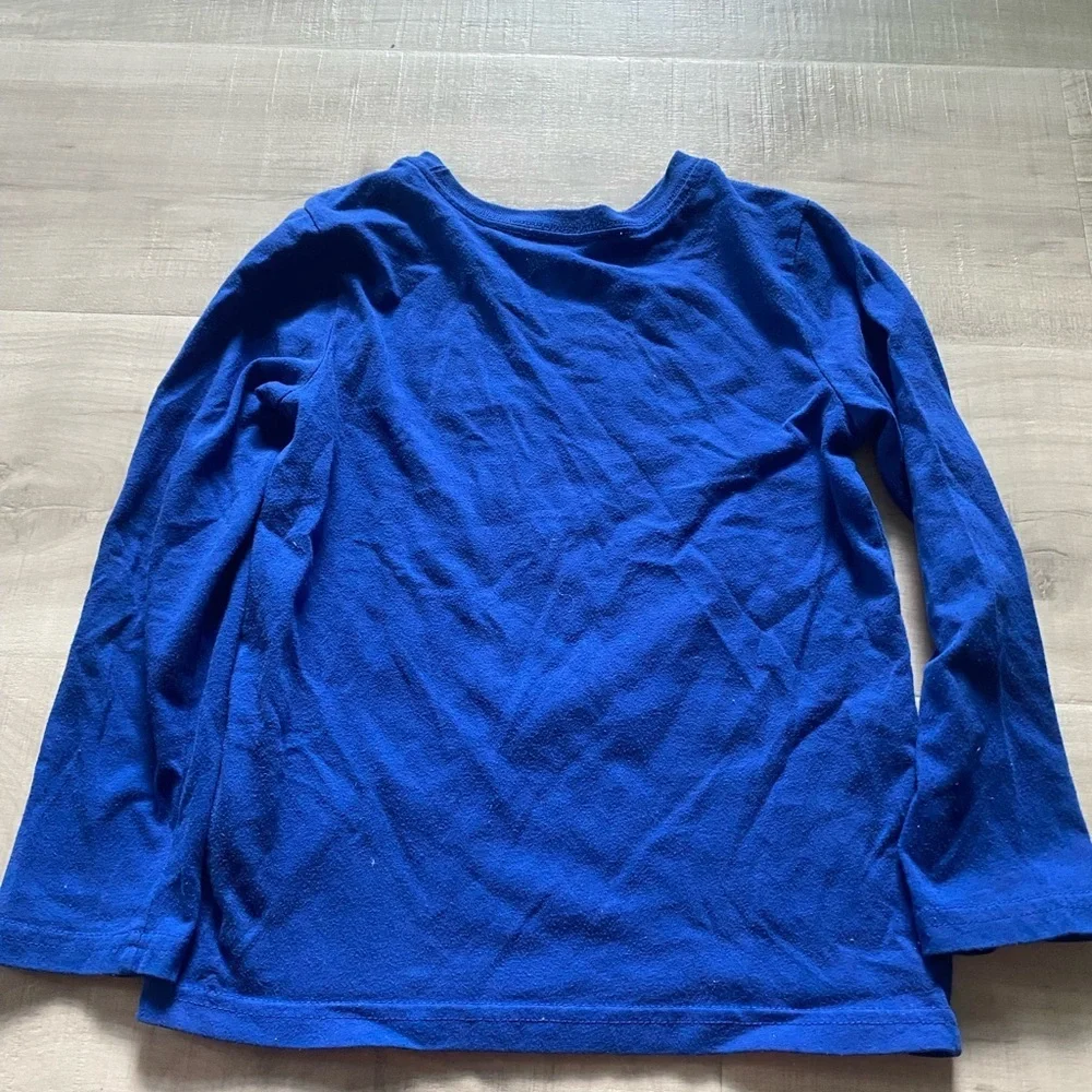 365 kids boys blue top size 6